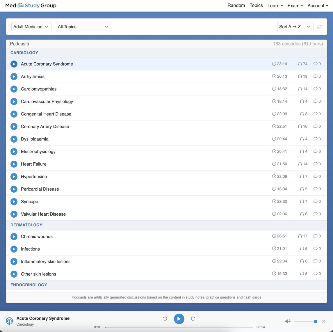 Podcasts