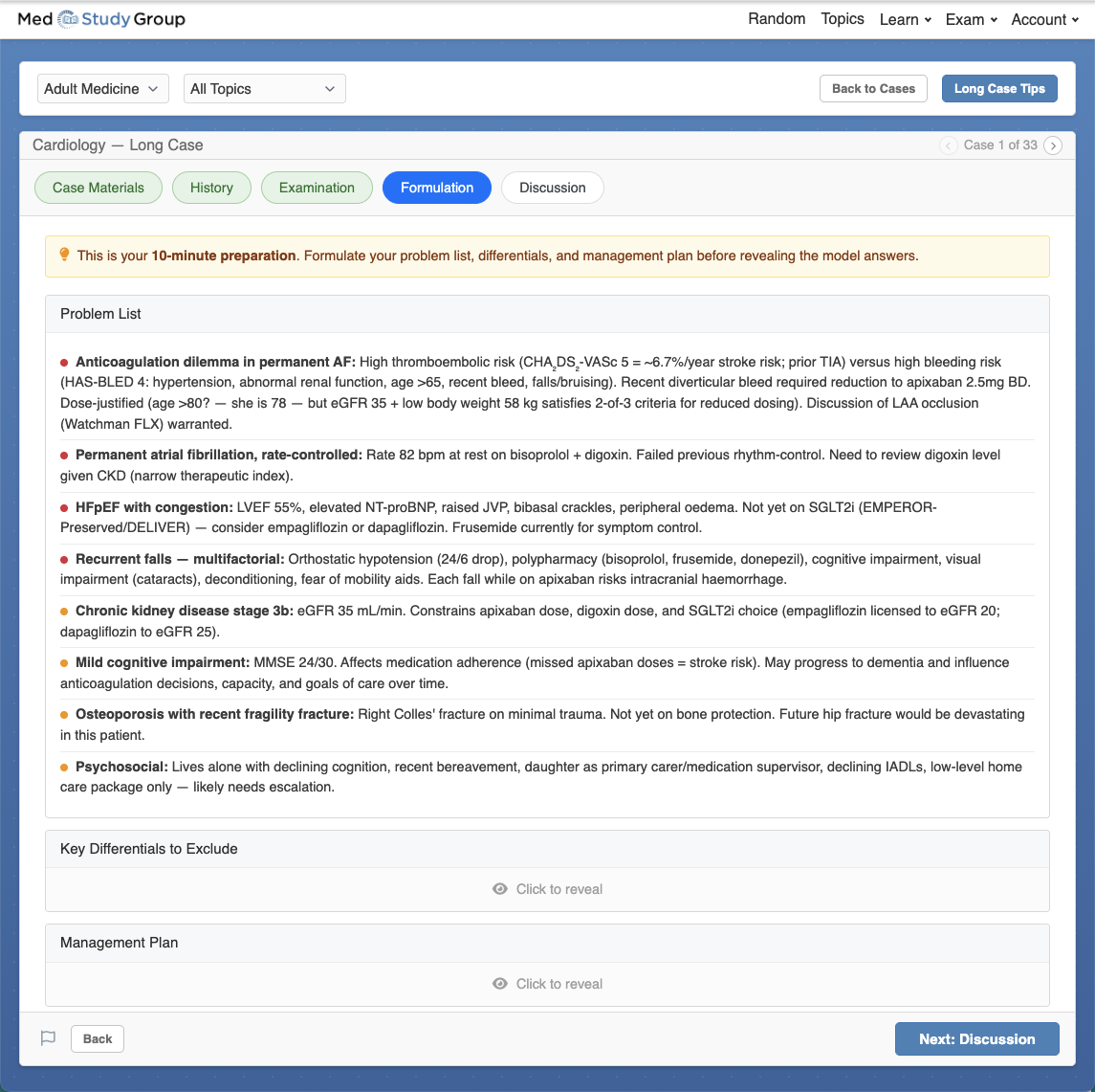 Virtual long case